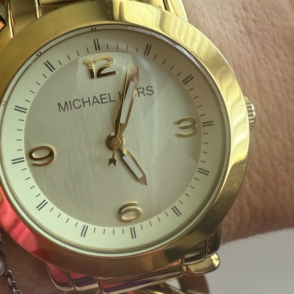 Michael Kors Gold-Tone Watch - Picture 1 of 6